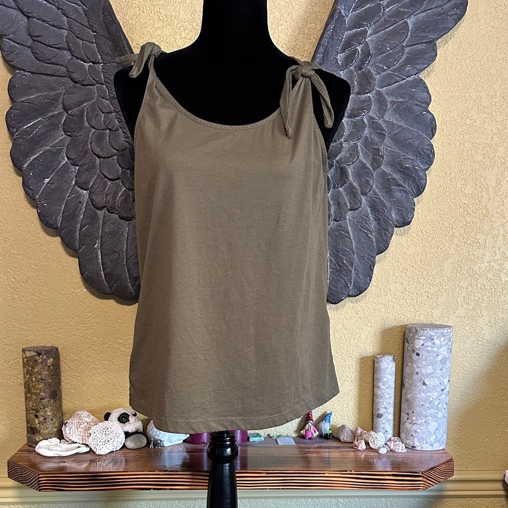 Vero Moda Olive Green Tank Top